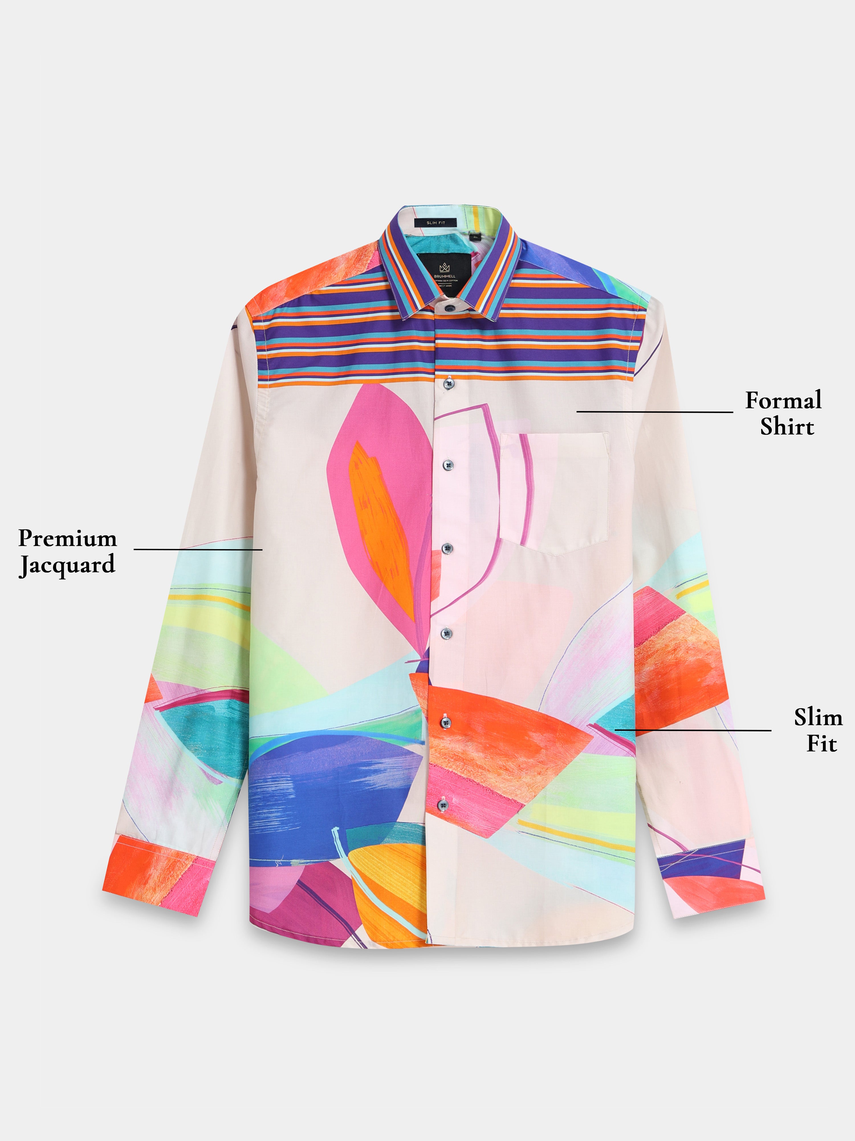 Kaleidoscope Horizon Abstract Shirt