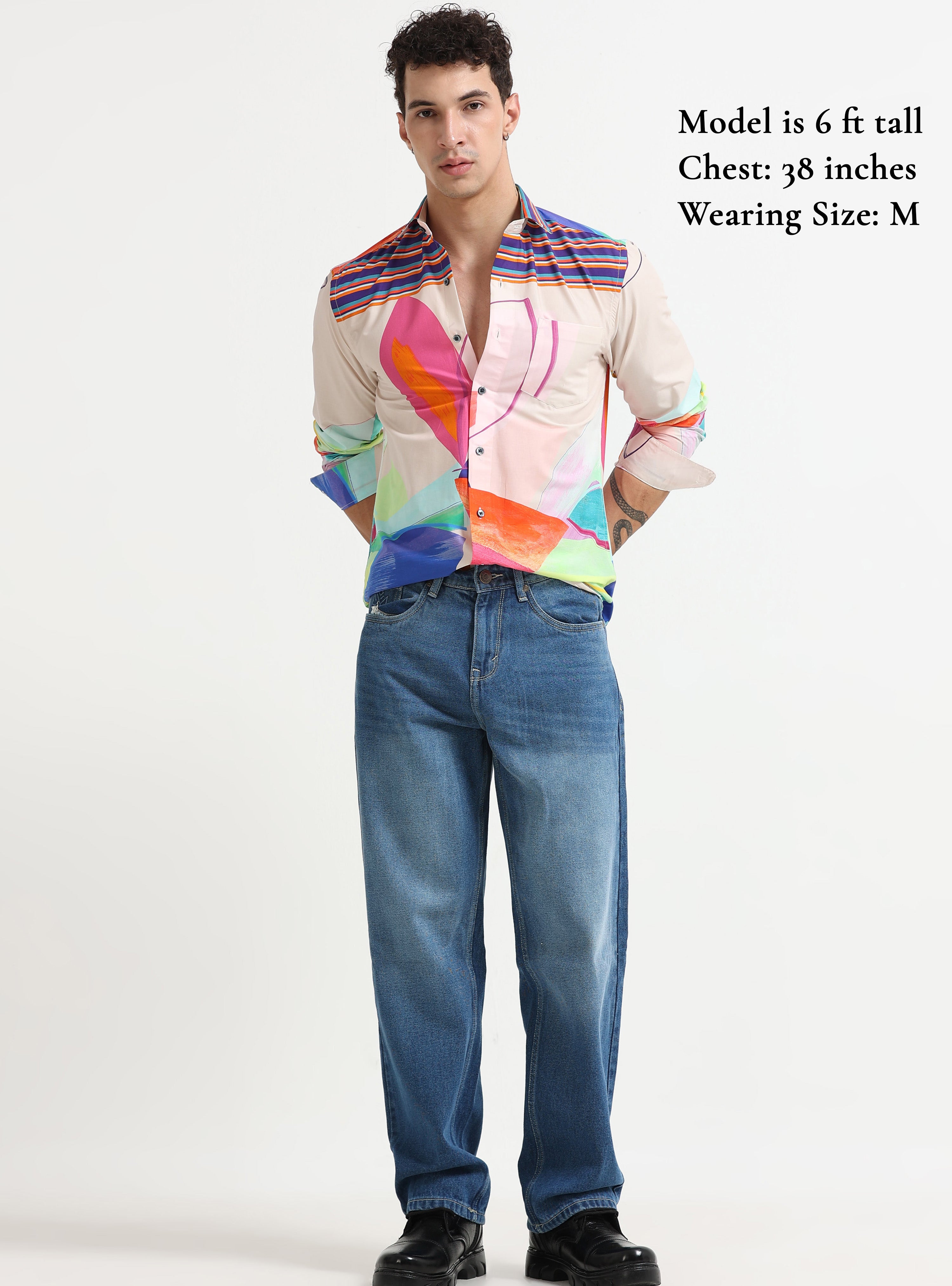 Kaleidoscope Horizon Abstract Shirt
