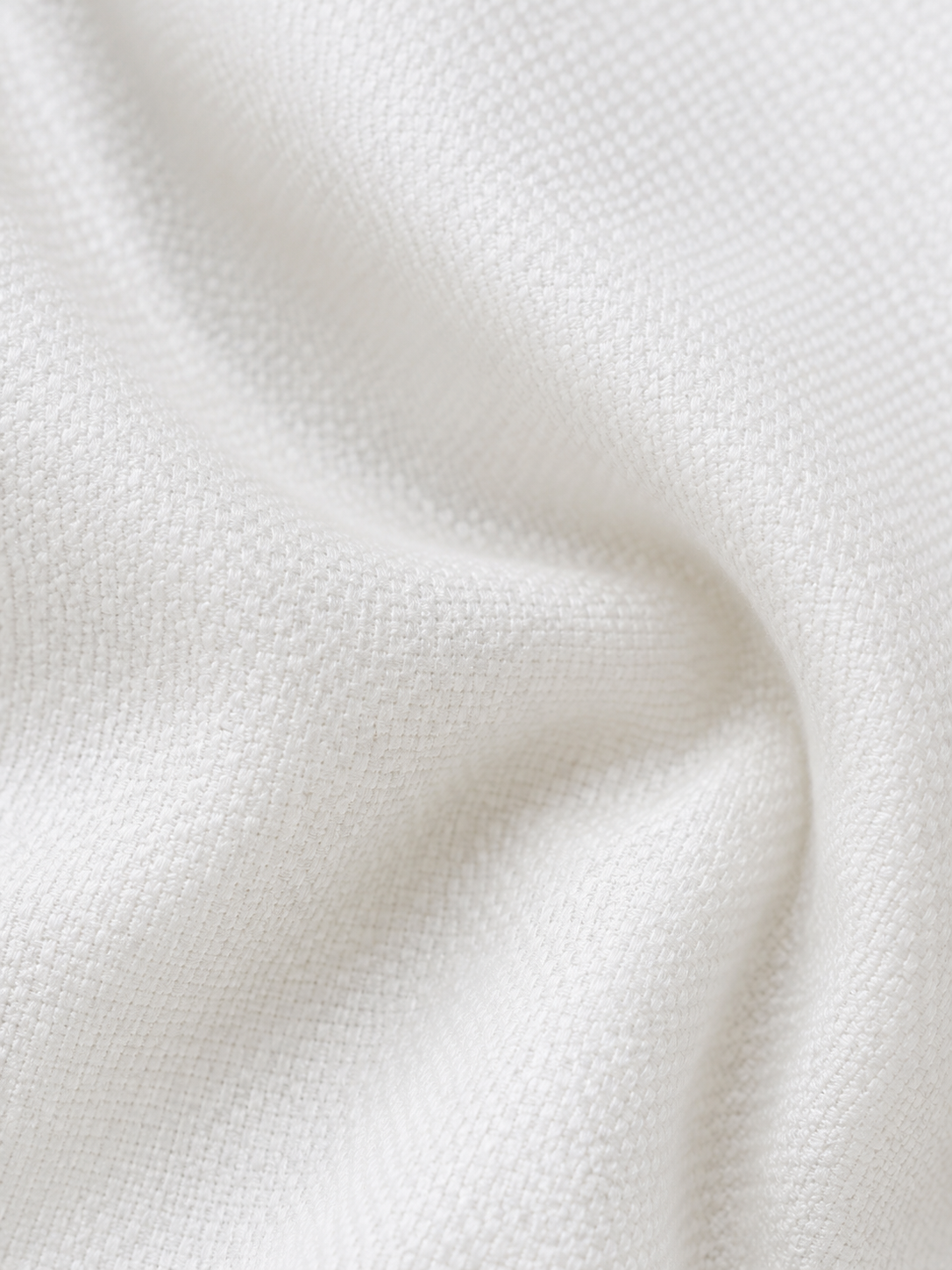 Silent Ivory Luxe Textured Shirt