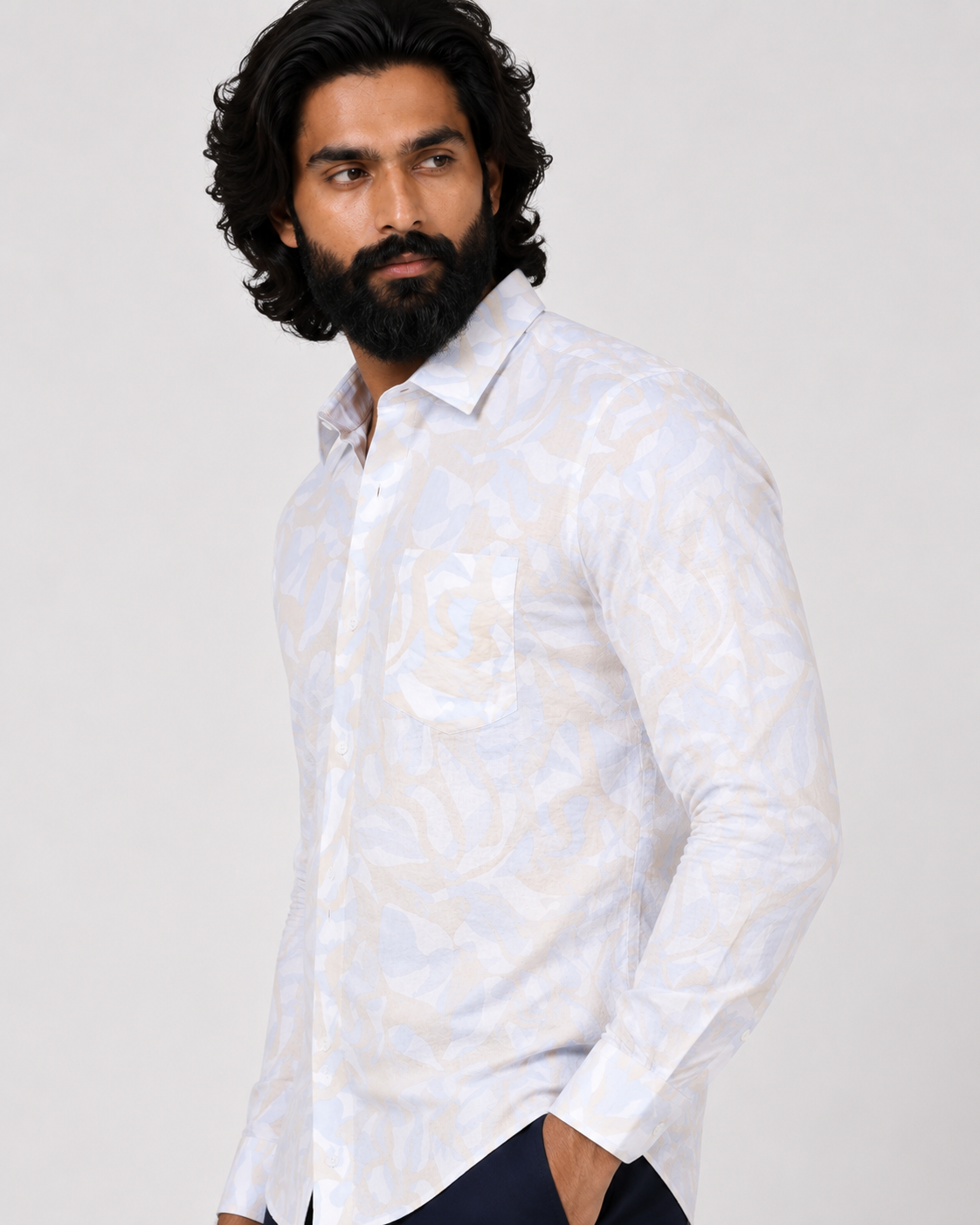 Sahara Mist Artisan Shirt