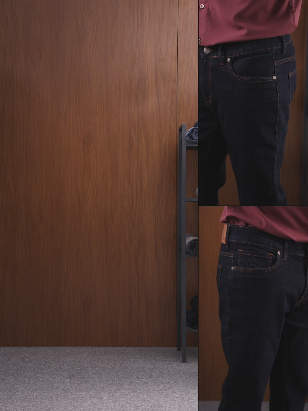 Dark Indigo Slim Fit Denim Jeans